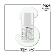 SEMILAC PROFESSIONAL Lakier hybrydowy P025 Perfect White 7 ml
