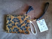 Portfel panterkowy damski misiaty Cropp