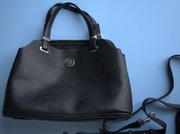 Torebka TOMMY HOLFIGER ZADBANA POJEMNA CZERŃ