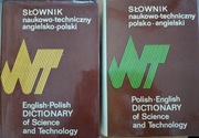 Słownik naukowo- techniczny polsko - angielski, agielsko -polski