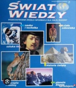 Świat Wiedzy około 12 segregatorów