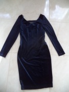 Sukienka aksamitna z wstawką VISSAVI rozm. 34