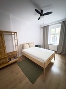 BJÖRKSNÄS Rama łóżka, brzoza/okleina brzozowa/Leirsund, 140x200 cm