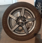 Komplet 4 alufelg Alutec + opony gratis