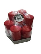 Świece PILLAR CANDLE, zestaw 7 sztuk.
