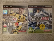 2 Gry PS3 FIFA -FIFA 17 Polski DUBBING i PES 2012 ANG