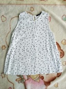 Biała bluzka oversize w kropki groszki grochy Mohito 36 jak nowa