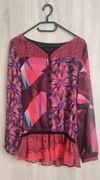 Desigual elegancka wizytowa bluzka koszula S