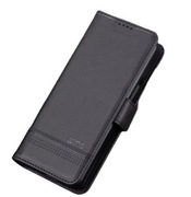 SKÓRZANE ETUI POKROWIEC PORTFEL SAMSUNG GALAXY Z FOLD 4 CZARNY