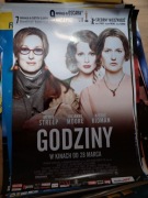 Godziny oryginalny plakat filmowy 2002 Kidman 