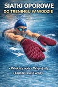 Siatki oporowe do treningu w wodzie – NA RĘCE