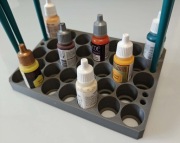 Stojak / Organizer na farby Vallejo / Army Painter 33 sztuki