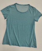 Decathlon regular damska koszulka t-shirt sportowy niebieski M/38