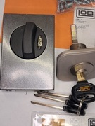 Zamek wierzchni antywłamaniowy LOB CYKLOP TG612 60mm grafit z wkładką  WT23