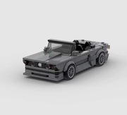 Klocki wzór LEGO BMW M3 E30 CABRIO Autko Samochodzik Prezent wyścigowy HIT