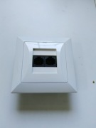 GNIAZDO KOMPUTEROWE RJ45 Podwojne