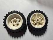 LEGO KOLA BIAŁE 30 x 14 OPONA 43,2x14 (56904/56898) 56904c01  1 szt