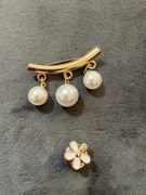 Agrafka perełki kwiatuszek