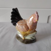Kogut porcelanowy iryzowany, wysokość – 10,50cm