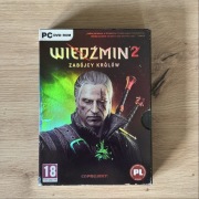 Wiedźmin 2 Zabójcy Królów BOX pudełko bez klucza PC premierowe