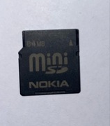 Karta miniSD Nokia 64MB sprawna
