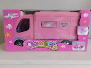 Camper kamper dla lalki barbie+rower My dream home 