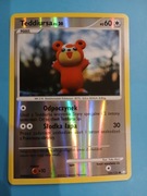 Polska karta Pokemon revers holo Teddiursa Tajemne Skarby Diament i Perła