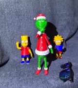 Figurka 3D GRINCH 27 cm | Druk 3D | Złożona lub do montażu