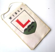 Proporczyk Wisła Herb Polska flaga Orzeł bez Koron
