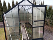 Szklarnia z poliwęglanu używana , konstrukcja aluminiowa
