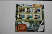 Mozambik Sw 5930-35** Claude Debussy, kompozytor /ms/