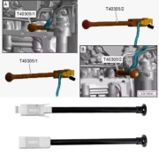 Zestaw narzędzie montaż demontaż T40305,T40305/2, T40305/1 0CK DL382 metel