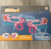 Pistolet na wodę - manualny 4 pak