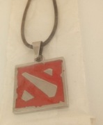 wisior wisiorek metalowy znak Dota 2