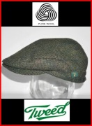 kaszkiet Mucros Ireland L 59 Tweed Harris 100% Wełna POWYSTAWOWY donegal