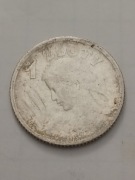 Srebrna moneta  1 zł z 1924r. Żniwiarka