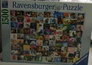 Ravensburger puzzle 1500 elementów.