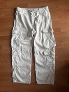 Pull&Bear Baggy Cargo Biel / Rozm. EUR46 fit M/L