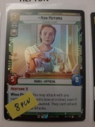 Star Wars Unlimited - SEC - MON MOTHMA #613 (RARE)! TANIO !!!