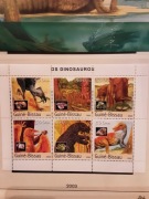 Gwinea Bissau 2003  Mi 246-501   dinozaury  idealna  pozycja