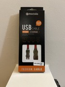 Kabel USB do iPhone, sznurek, płaska końcówka