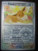 REVERSE HOLO Eevee 135/167 Karta POKEMON TCG S&V Twilight Masquerade