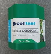 Obrzeże ogrodowe Cellfast 15 cm x 9 m. Zielone. Nowe.