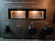 Wzmacniacz HITACHI HA-270 VINTAGE Stereo wskaźniki