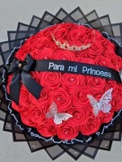 Walentynki prezent bukiet premium wieczne roze