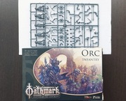 Oathmark: Orc Infantry figurki orków do rpg, skirmishy, bitewniaków