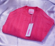 Crush bluzka damska top sweter do talii S 100% kaszmir guess yamamoto 