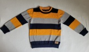 Bawełniany sweterek w paski, ENDO, rozm.104