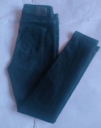 Only 31/30 skinny ciemny granat