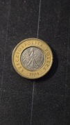 Moneta 2 zł destrukt 1994